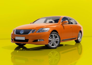 Modern genel Sedan araba