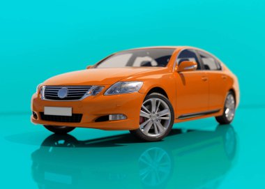 Modern genel Sedan araba