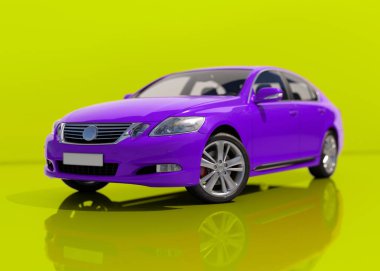 Modern genel Sedan araba