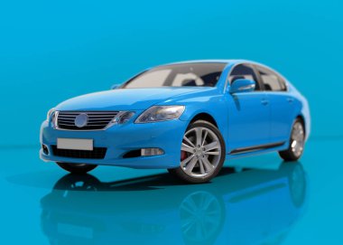 Modern genel Sedan araba