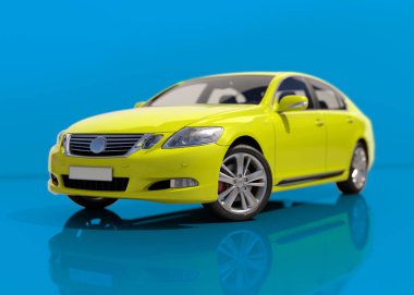 Modern genel Sedan araba