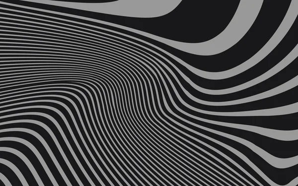 抽象扭曲的线条背景 — 图库矢量图片