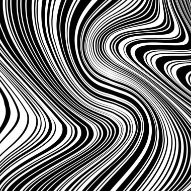 Soyut vektör arka plan dalgalar