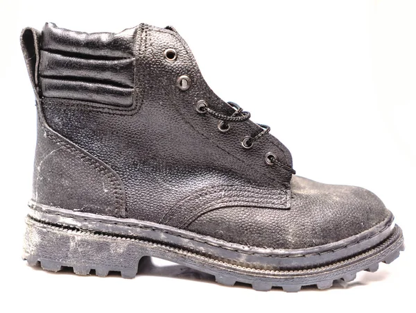 Protección zapatos de trabajador — Foto de Stock