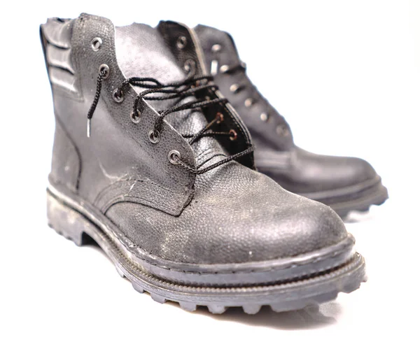 Skydd arbetaren skor — Stockfoto