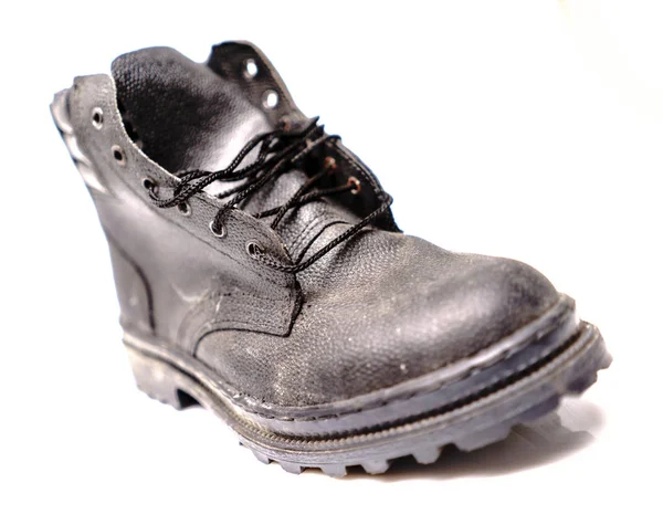 Protezione scarpe operaio — Foto Stock