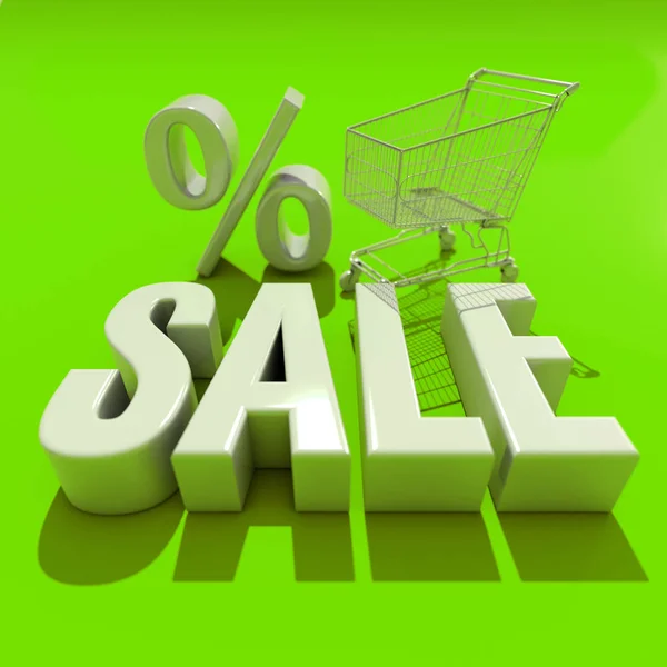 3d Sale Word with Shadow — Stock Photo, Image
