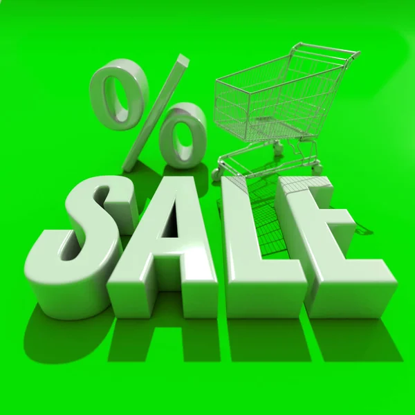 3d Sale Word with Shadow — Stock Photo, Image