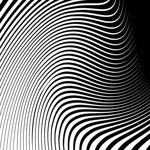 Fondo abstracto vector de ondas — Vector de stock