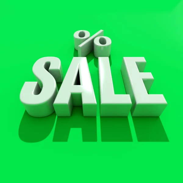 3d Sale Word with Shadow — Stock Photo, Image