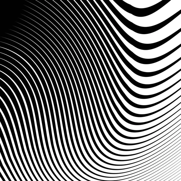 Fondo abstracto vector de ondas — Vector de stock