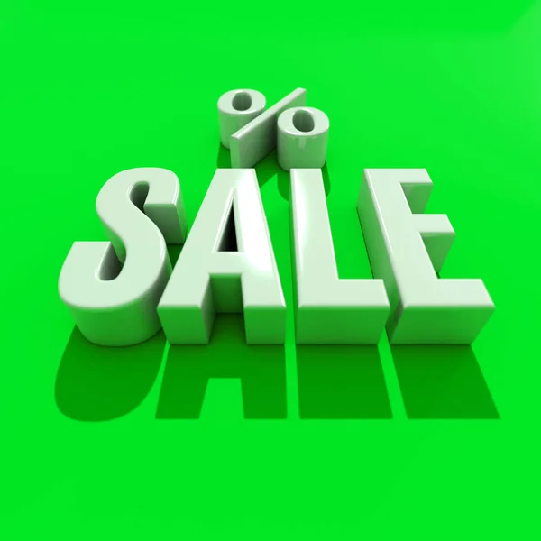Sale Word Shadow Rendering Sale Word Typography Sale Concept Render — Stock Photo, Image