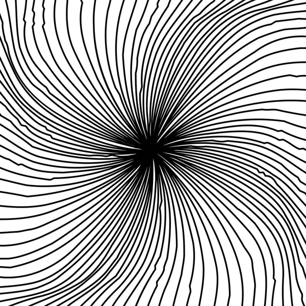 Абстрактно искаженный черно-белый фон — стоковый вектор