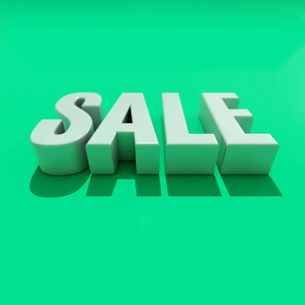 3d Sale Word with Shadow — Stock Photo, Image