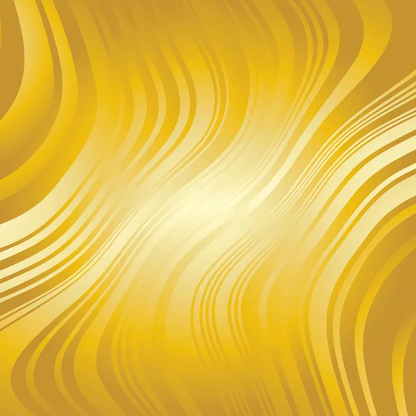 Abstrakt skev guld linjer bakgrund — Stock vektor
