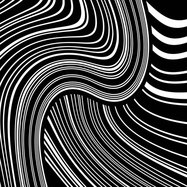 Fondo abstracto vector de ondas — Vector de stock