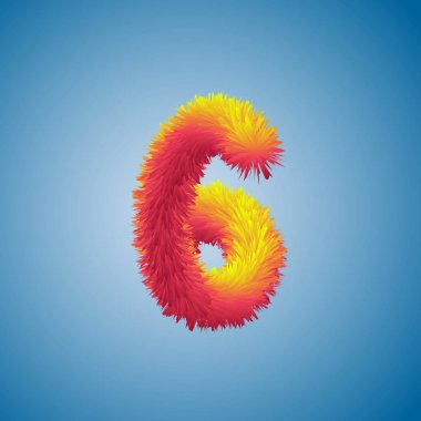 Kürk alfabesinden 6 numaralı