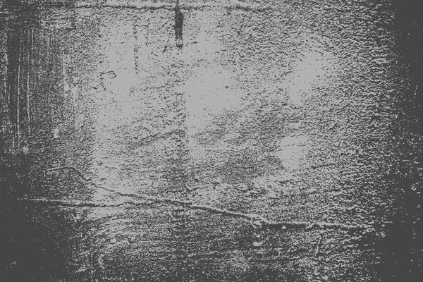 Velho Grunge desgastado preto e branco textura — Vetor de Stock