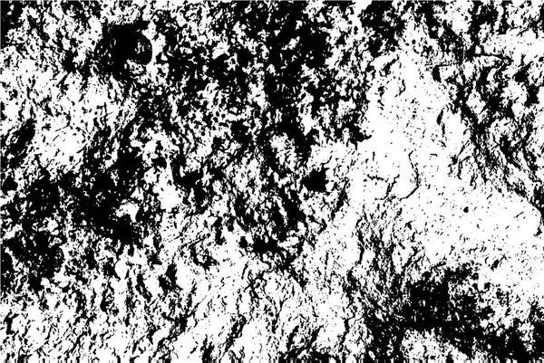 Old Grunge Texture noire et blanche altérée — Image vectorielle