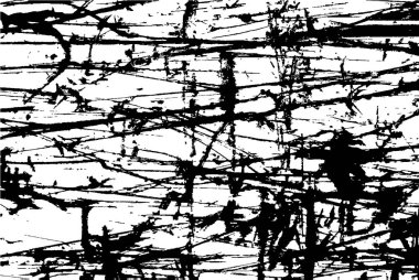 Eski Grunge yıpranmış siyah ve beyaz doku