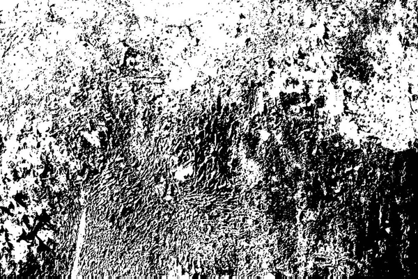 Old Grunge Texture noire et blanche altérée — Image vectorielle