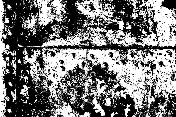 Old Grunge Texture noire et blanche altérée — Image vectorielle