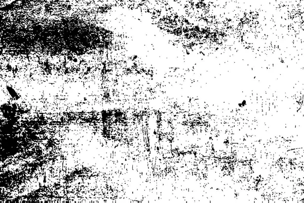 Alte Grunge verwitterte schwarz-weiße Textur — Stockvektor