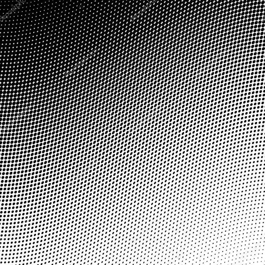 Retro Halftone Gradient Circle Background