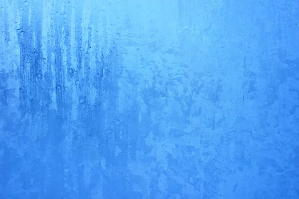 青い霜の背景 — ストック写真