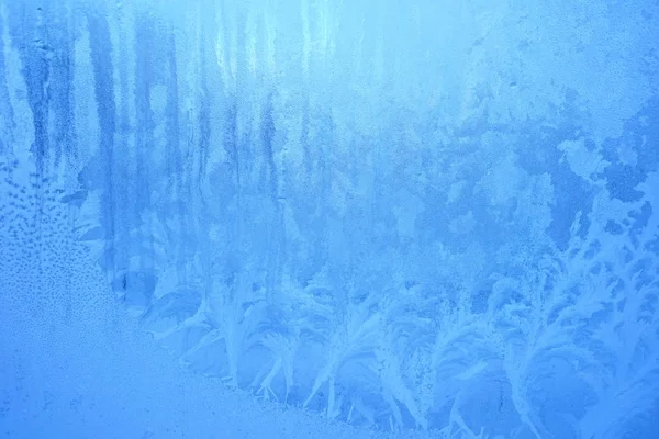 Fondo de escarcha azul — Foto de Stock