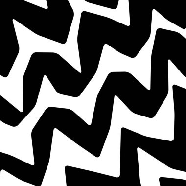 Geometrik basit zikzak Yazdır, dalga deseni