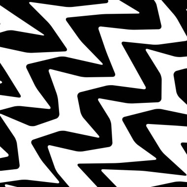 Geometrik basit zikzak Yazdır, dalga deseni