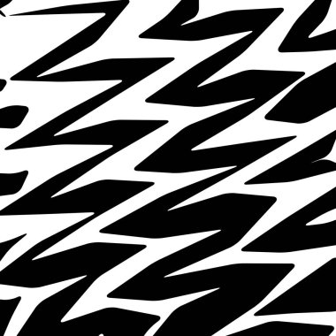 Geometrik basit zikzak Yazdır, dalga deseni