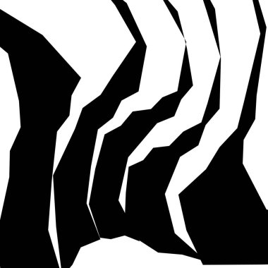 Geometrik basit zikzak Yazdır, dalga deseni