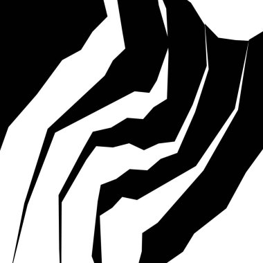 Geometrik basit zikzak Yazdır, dalga deseni