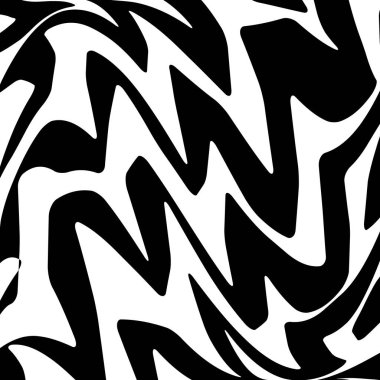 Geometrik basit zikzak Yazdır, dalga deseni