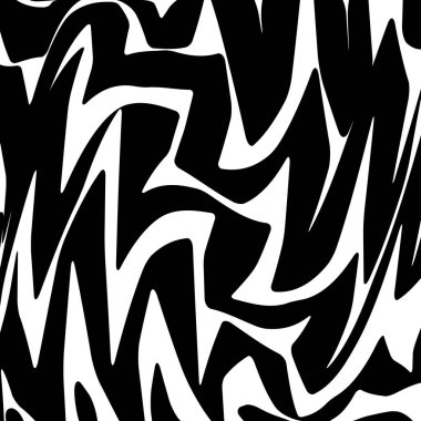 Geometrik basit zikzak Yazdır, dalga deseni