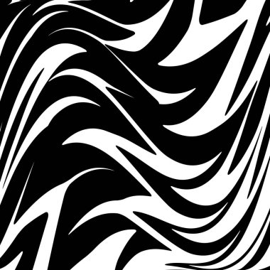 Geometrik basit zikzak Yazdır, dalga deseni