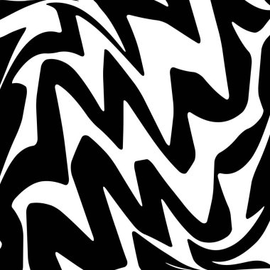 Geometrik basit zikzak Yazdır, dalga deseni