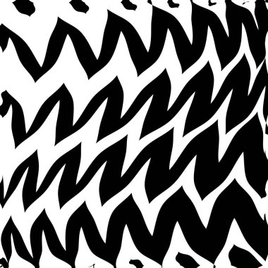 Geometrik basit zikzak Yazdır, dalga deseni