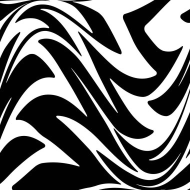 Geometrik basit zikzak Yazdır, dalga deseni