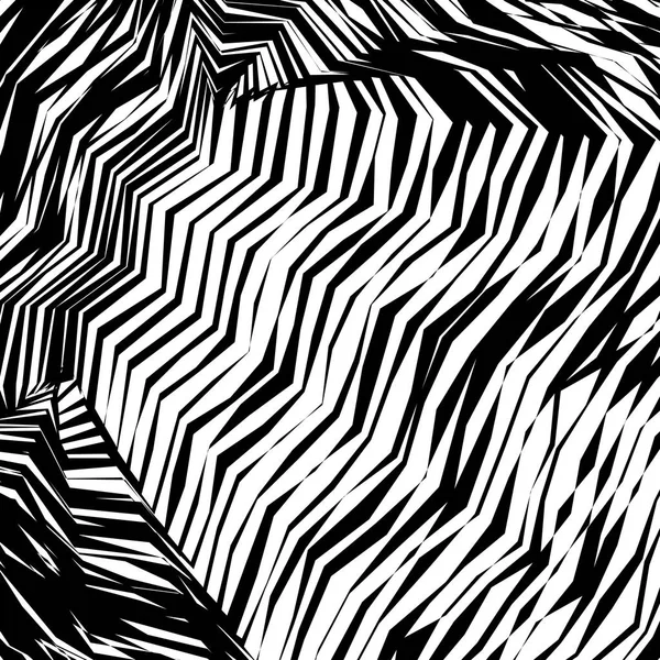 Fondo vectorial abstracto de ondas, rayas de línea — Archivo Imágenes Vectoriales