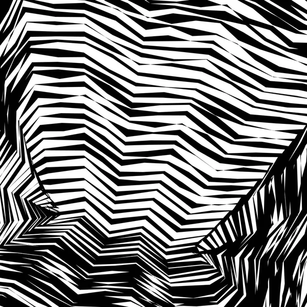 Fondo vectorial abstracto de ondas, rayas de línea — Vector de stock