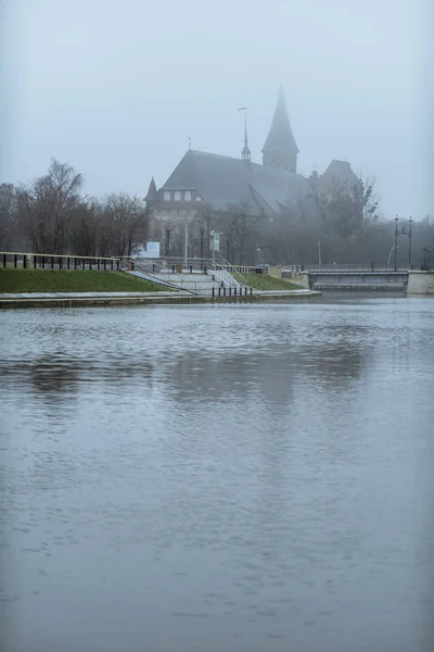 Catedral de Koenigsberg en la isla de Kneiphof —  Fotos de Stock