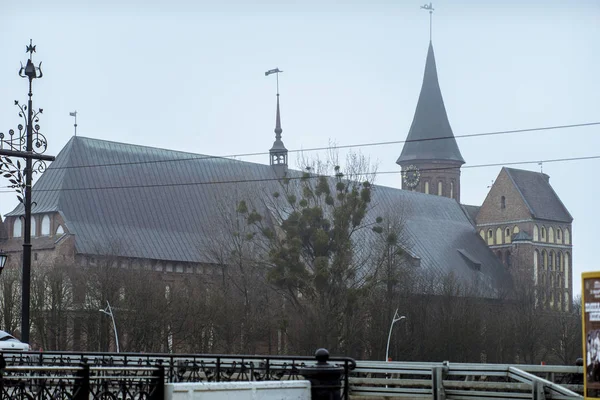 Koenigsbergs katedral på ön Kneiphof — Stockfoto
