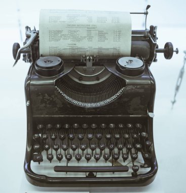 Yazmak için Daktilo Mekanik Makine