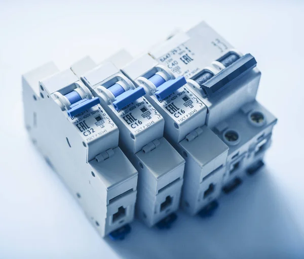 Interruptores eléctricos de suministro —  Fotos de Stock
