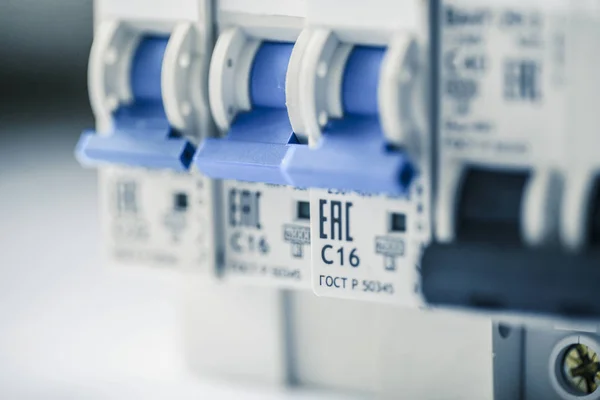 Elektrische toevoer switchers — Stockfoto