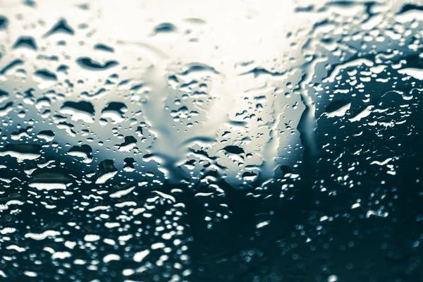 水滴雨の背景 — ストック写真