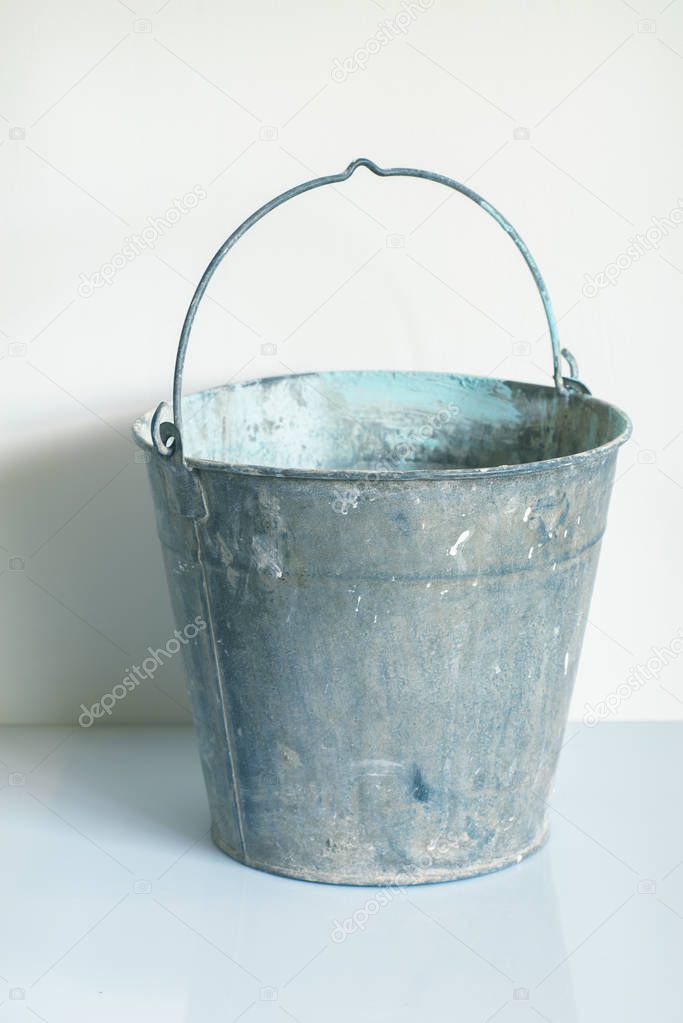 Empty Metal Bucket